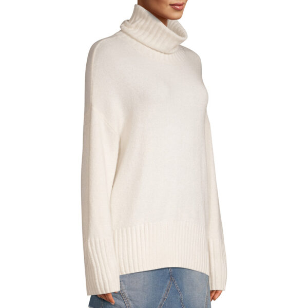 Slouchy Turtleneck Sweater Women's - Image 4